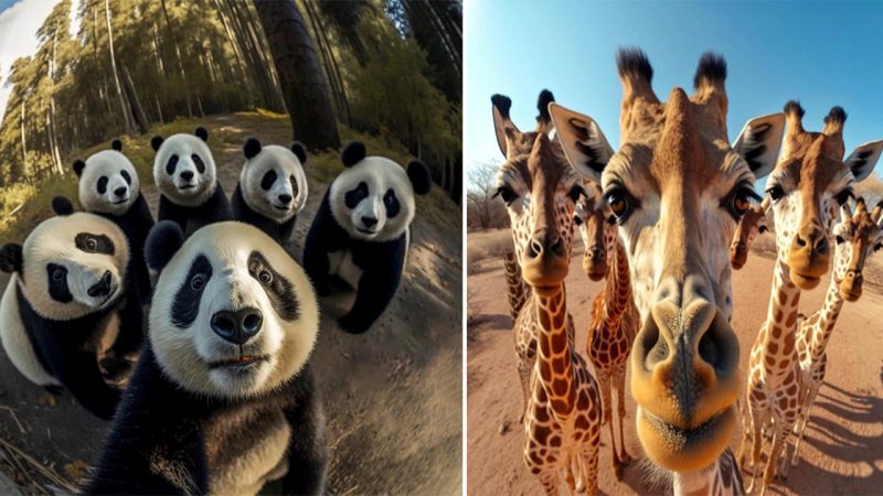 Funny selfies of animals, how do you feel?