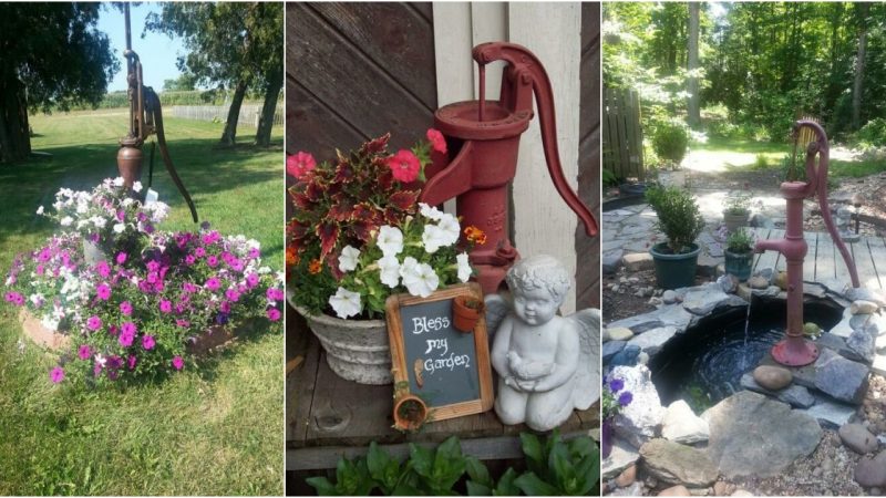 23 Creative DIY Projects to Enhance Your Garden with Old Hand Pumps