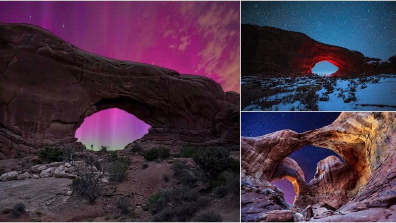 Under the Stars: A Magical Night in Arches National Park, Utah