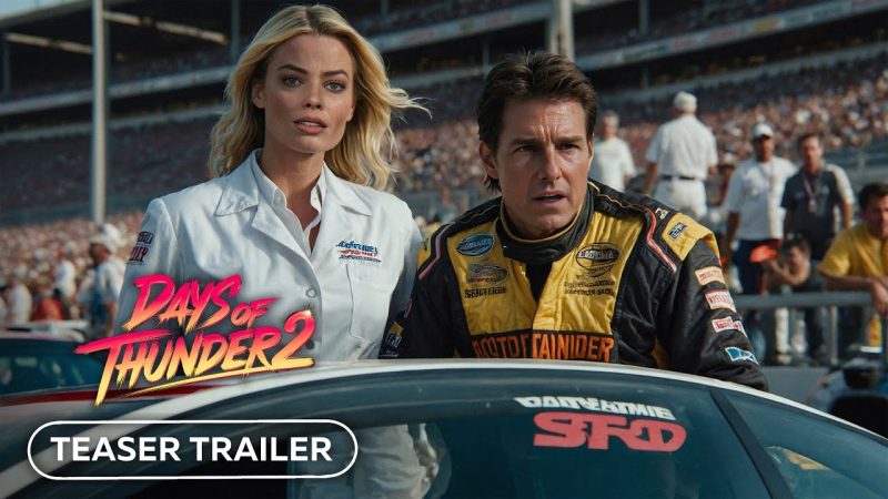 🔥“Days of Thunder 2” – Tom Cruise Returns to the Legendary Track to Face Off Against Margot Robbie in a Race for Redemption🔥